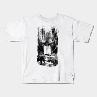 Bear Forest Kids T-Shirt